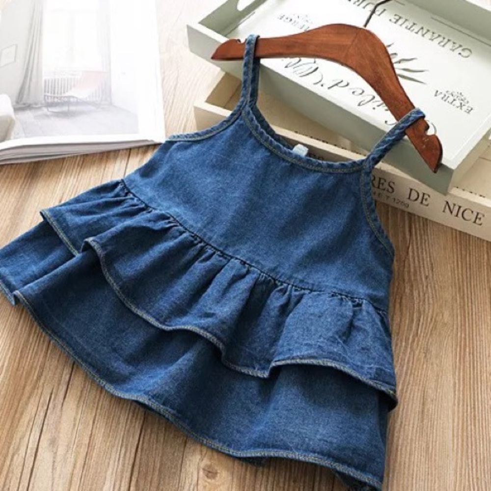 Light Denim 2-pc Set - Picture 3 of 5